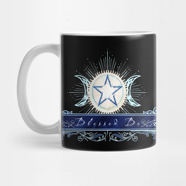 Blessed Be - Blue Edition - Version 2 by mythikcreationz